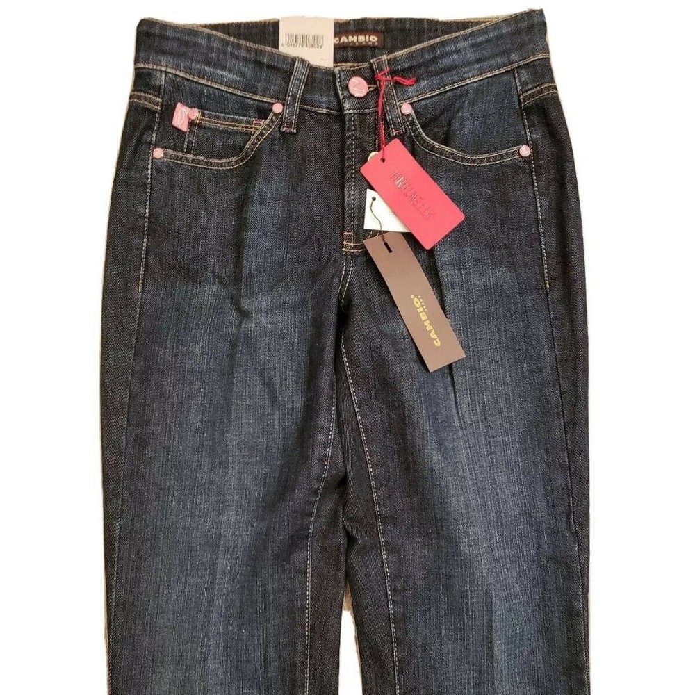 Cambio Jeans Nade Size 2 Swarovski Crystal